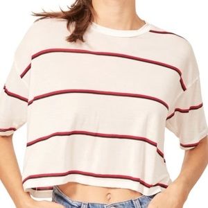 Reformation Gus tee in Marcel Stripe M